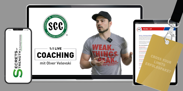 CROSS YOUR LIMITS Erfolgspaket, exklusiv zum Workshop Secrets of Strength & Conditioning