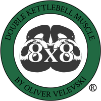 8x8 Double Kettlebell Muscle - Online/Live Event (bitte auswählen! Mit oder ohne E-Book)